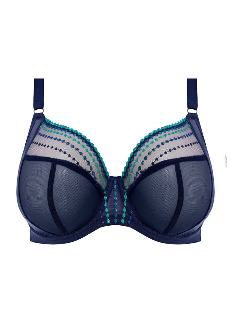 Elomi miękki biustonosz Matilda Siren Song uv plunge bra