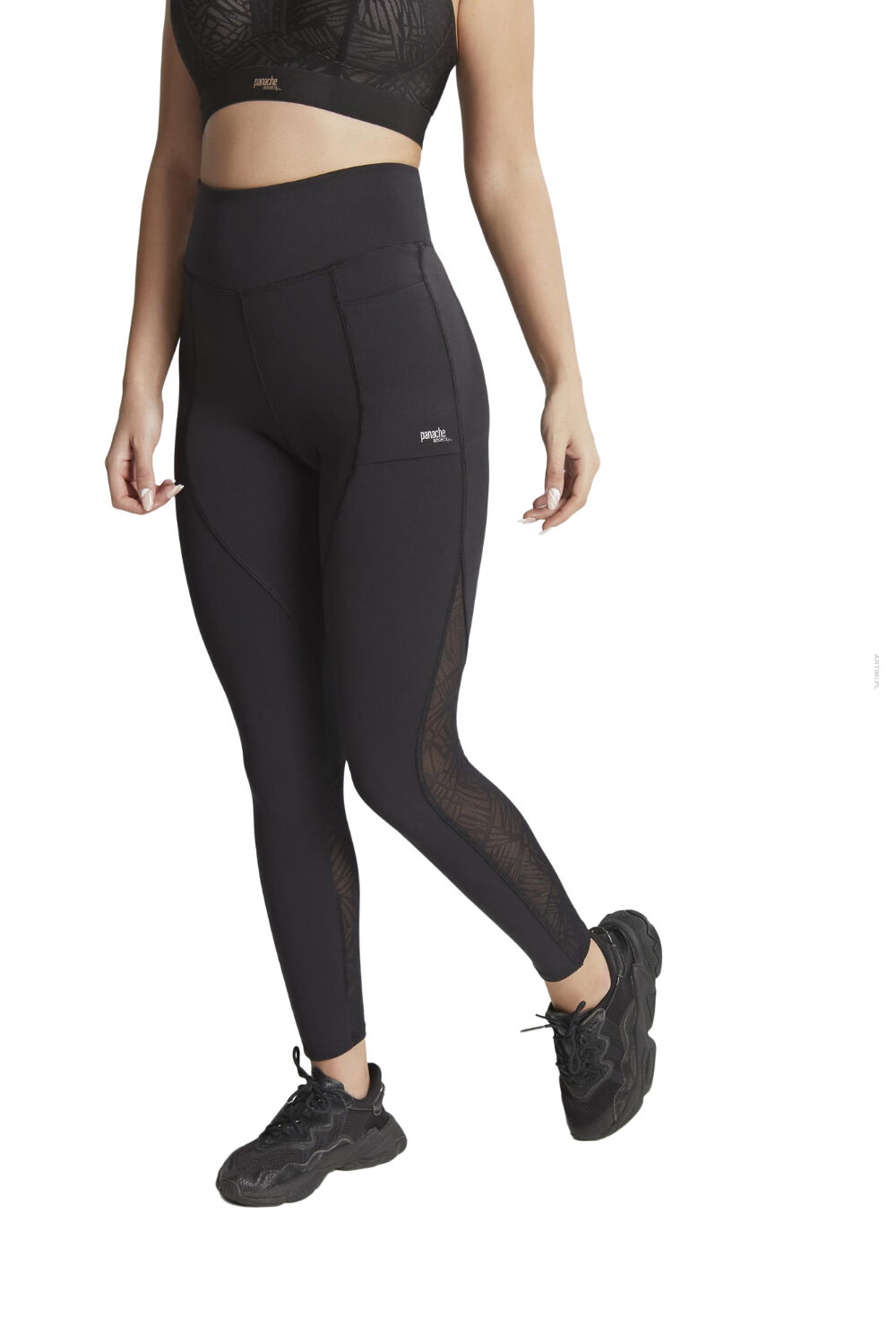 Panache Sport legginsy sportowe ultra adapt czarne