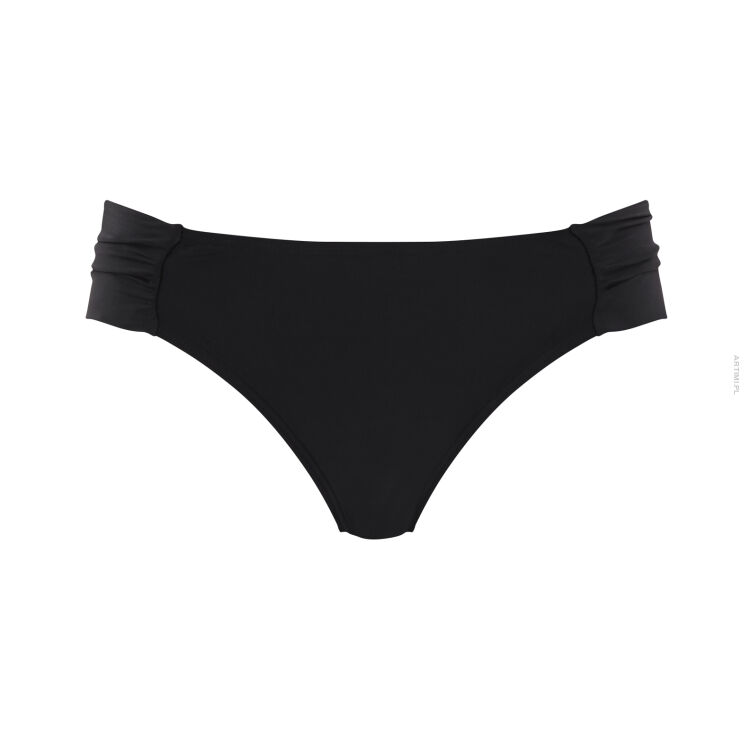Panache Swim Anya Riva majtki marszczone gather pant black