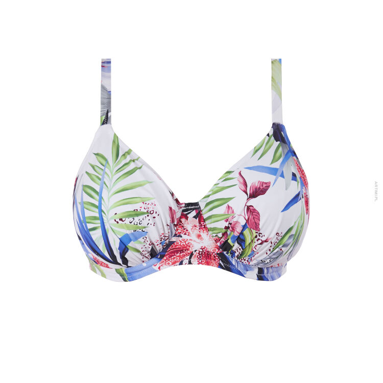 Fantasie Santa Catalina biustonosz kąpielowy full cup miękki blue depths