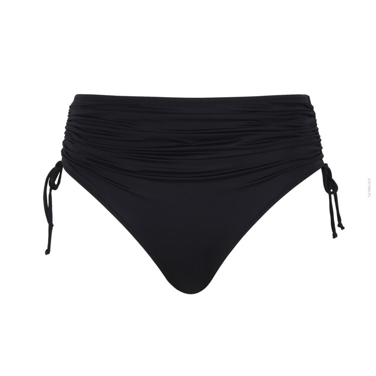 Panache Swim majtki kąpielowe z wysokim stanem Signature czarne