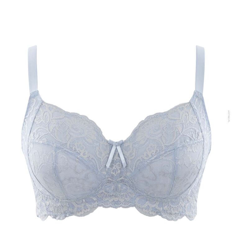 Panache Andorra biustonosz bez fiszbin n/w full cup sky blue