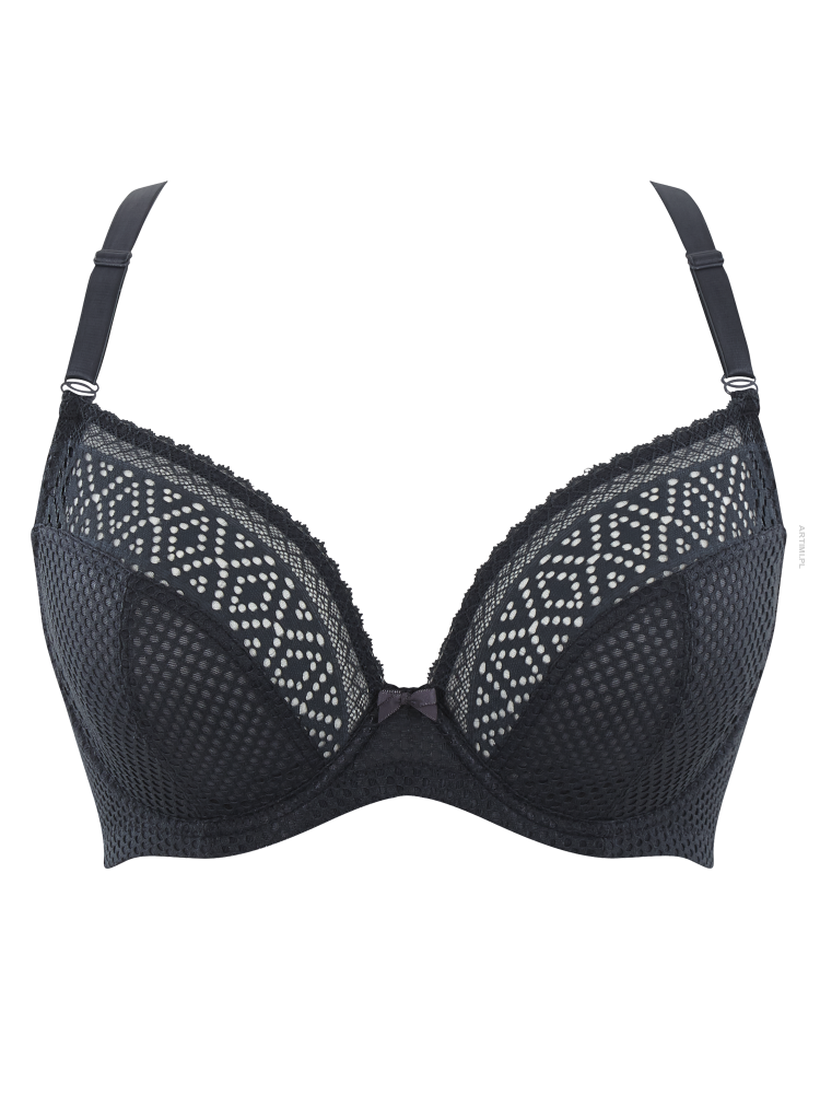 Cleo by Panache Atlanta biustonosz plunge graphite