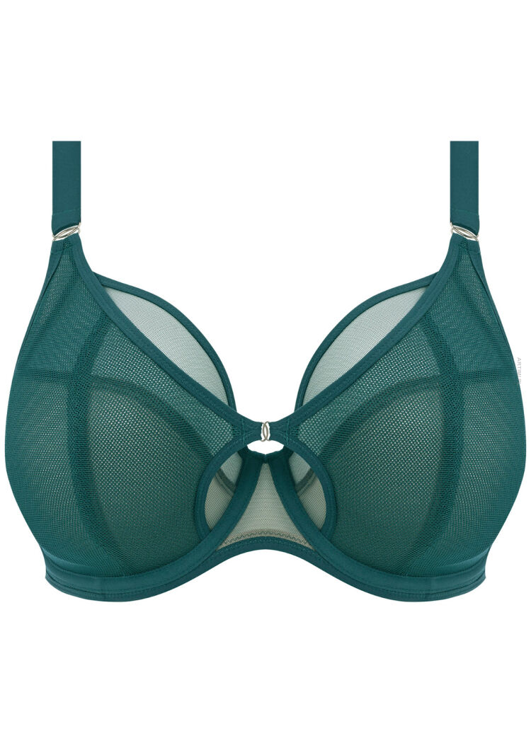 Elomi Kintai miękki biustonosz plunge Deep Teal