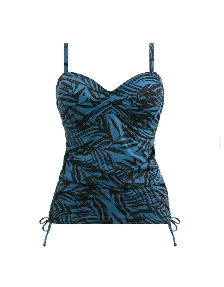 Fantasie Swim Palmetto Bay Tankini Top Zen Blue