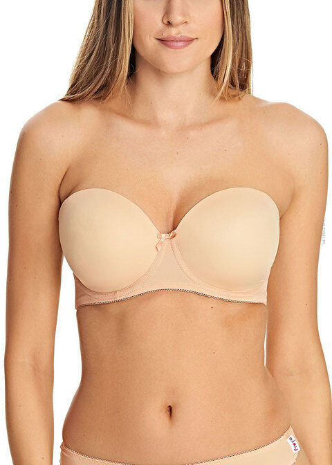 Freya Deco biustonosz usztywniany cielisty gładki strapless
