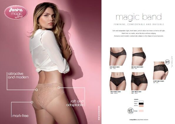 Janira majtki brislip magic band bruma 1031609