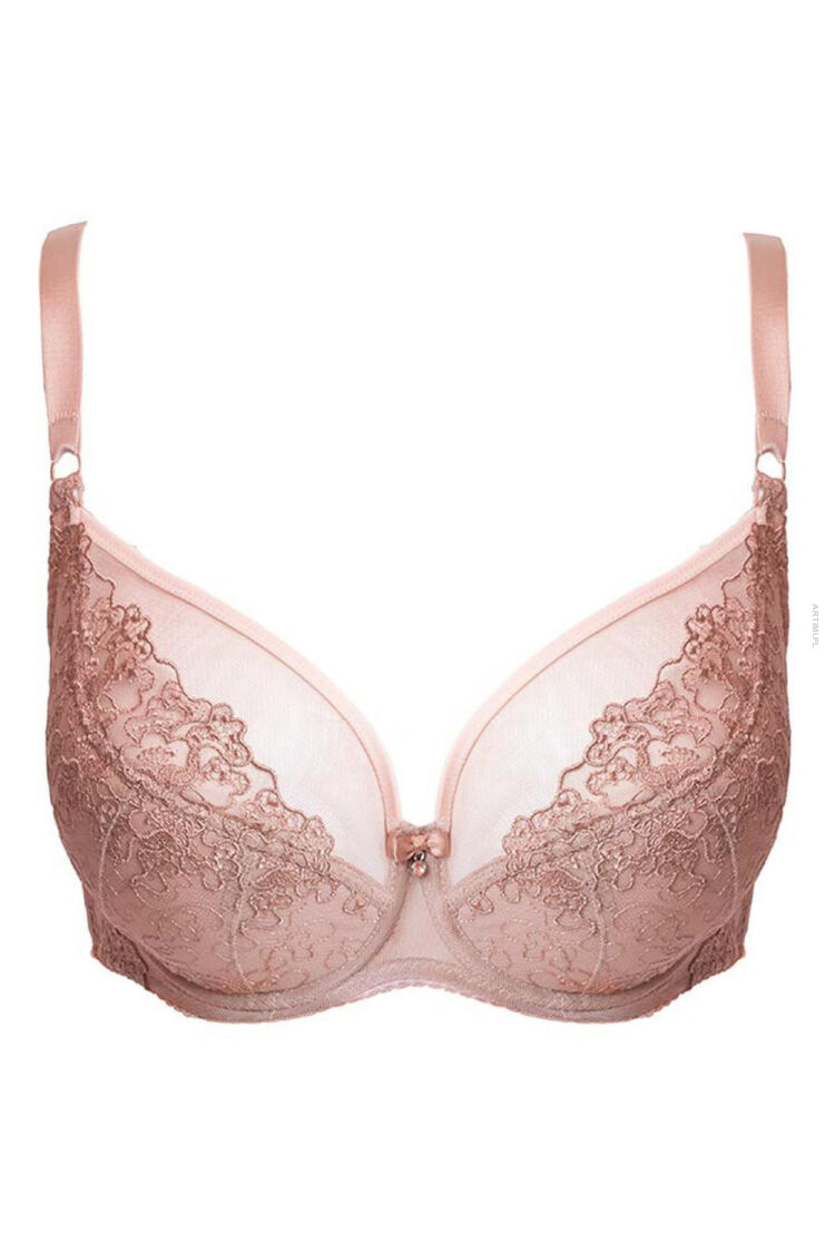 Dalia Emilia K37 semi-soft mocca biustonosz półusztywniany