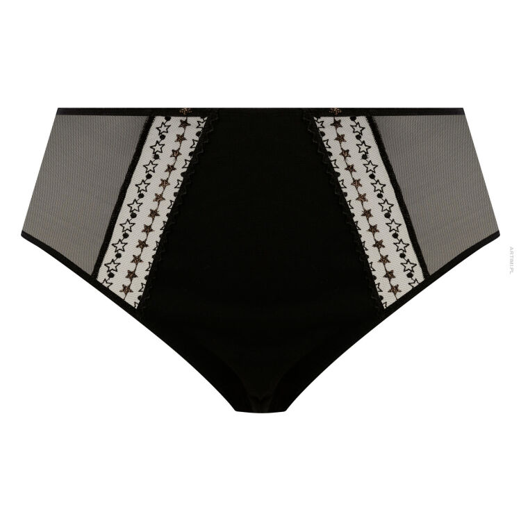 Elomi Matilda black star wysokie majtki full brief