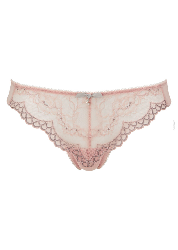 Gossard stringi superboost lace short ballet pink silver