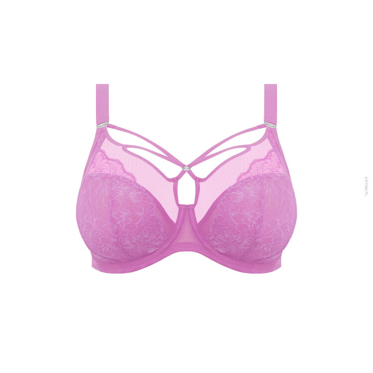 Elomi miękki biustonosz Brianna Very Pink uw plunge bra