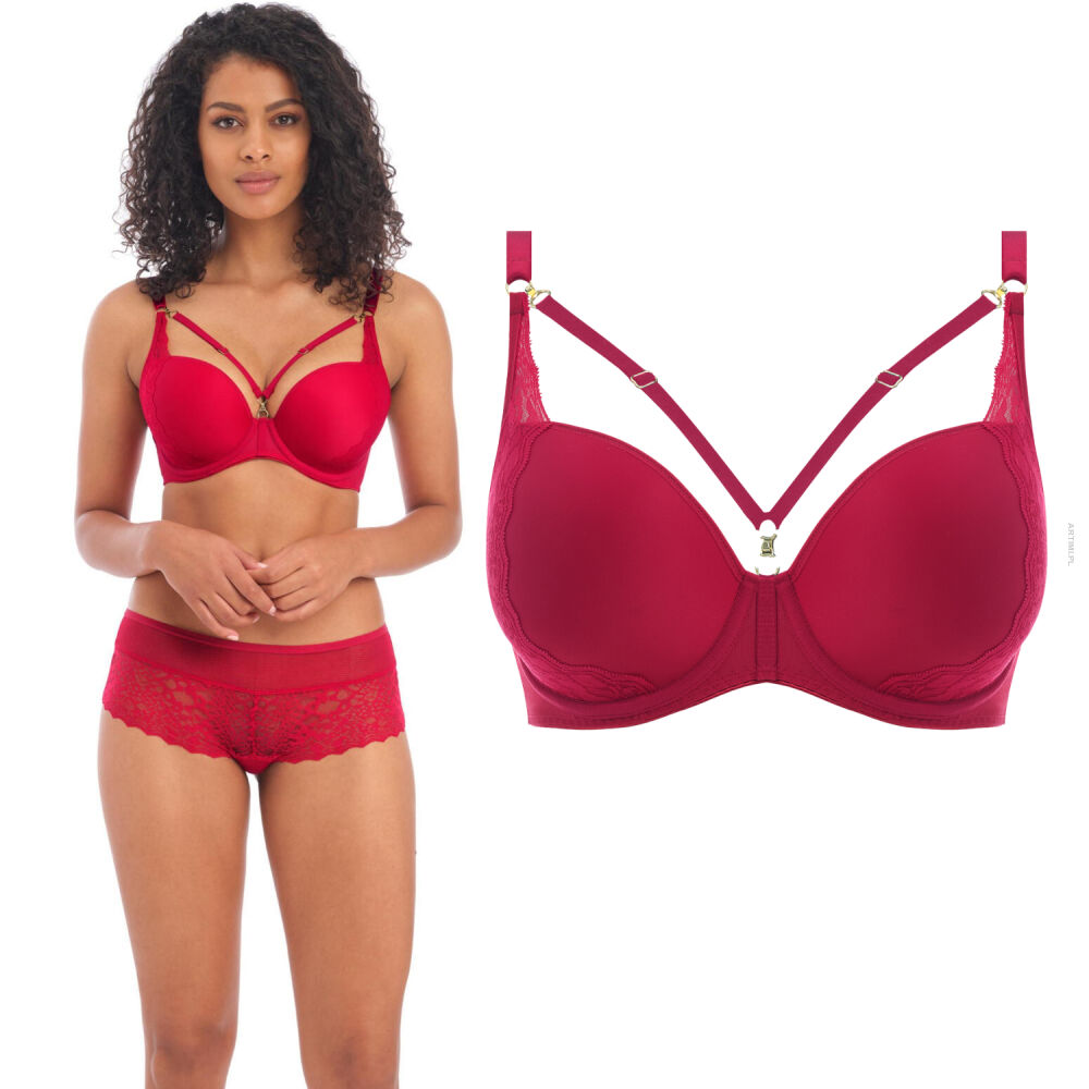 Freya Temptress biustonosz uw moulded plunge t-shirt bra