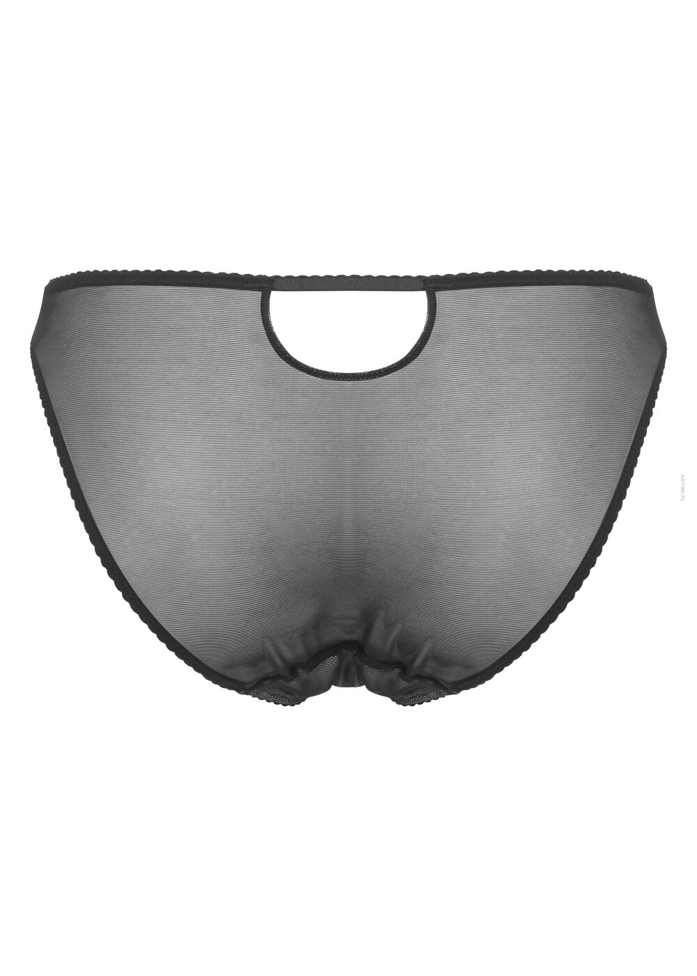 Gossard figi Shadow Mesh mini brief black grey 19203