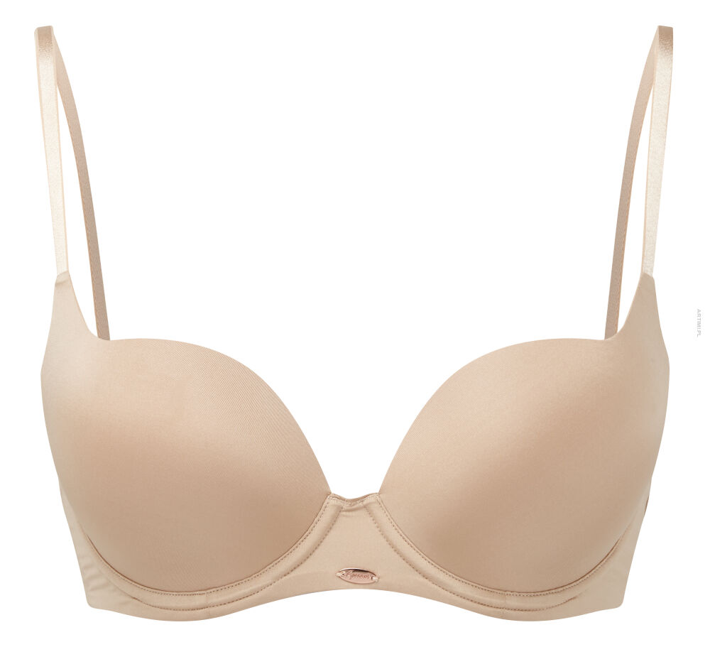 Gossard biustonosz Sweetheart plunge bra nude 11255