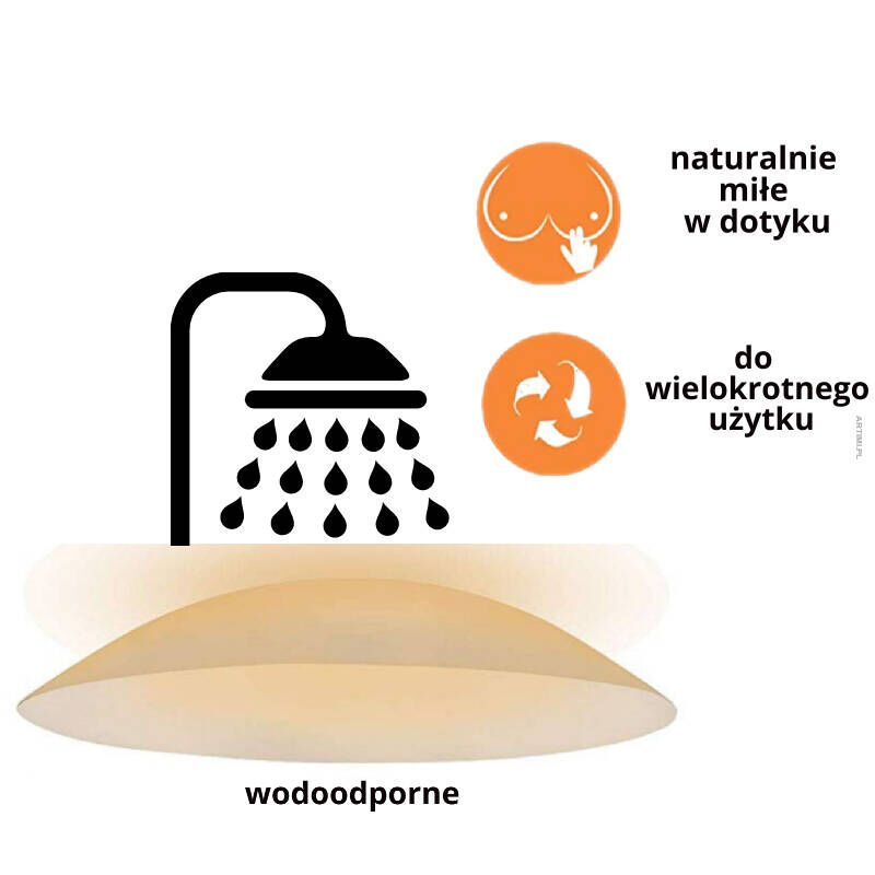 BioosTape silikonowe osłonki na brodawki bez kleju
