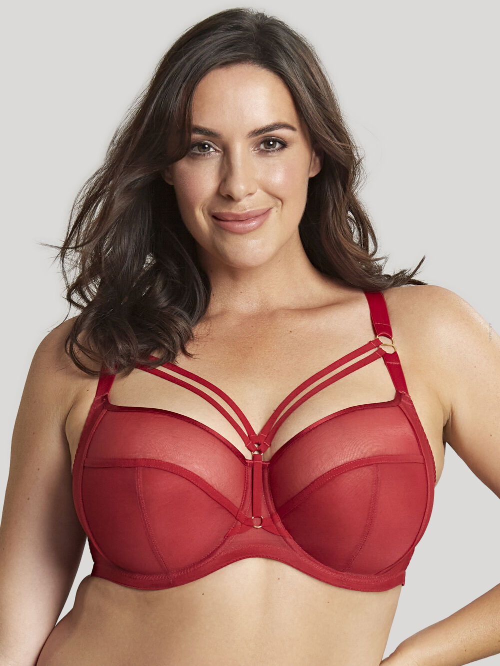 Sculptresse Dionne biustonosz miękki full cup fiery red