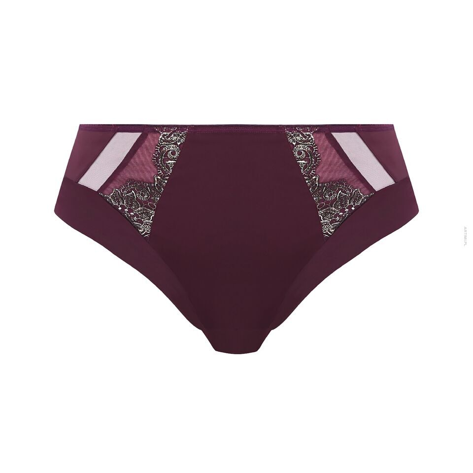 Elomi figi Eugenie high leg brief gilded berry