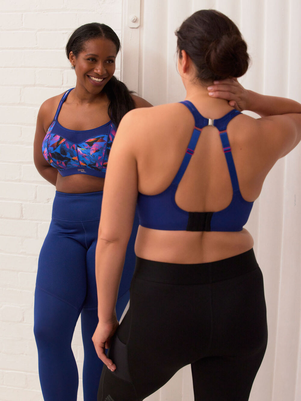 Panache Sport biustonosz sportowy usztywniany z fiszbiną Racer Back Neon Rave